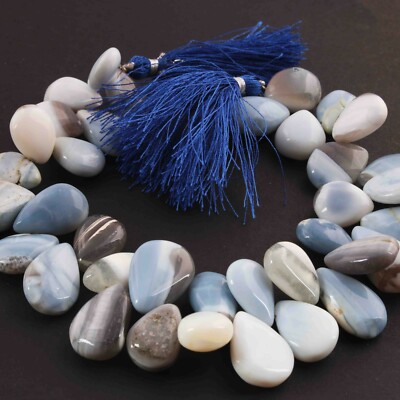 1 Strand Bolder Opal Smooth Briolettes -Pear Drop Shape Briolettes 10mmx8mm-20mm