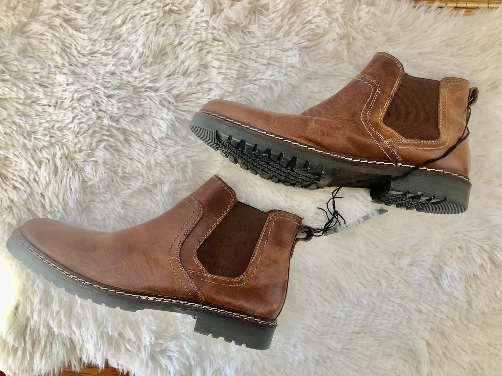 Chelsea Boots Mens 9-9.5 Eu 42 Brown 
