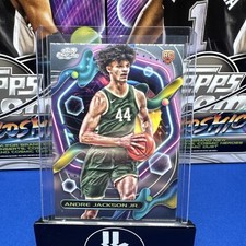 2023-24 Topps Chrome Cosmic #183 Andre Jackson Jr Bucks