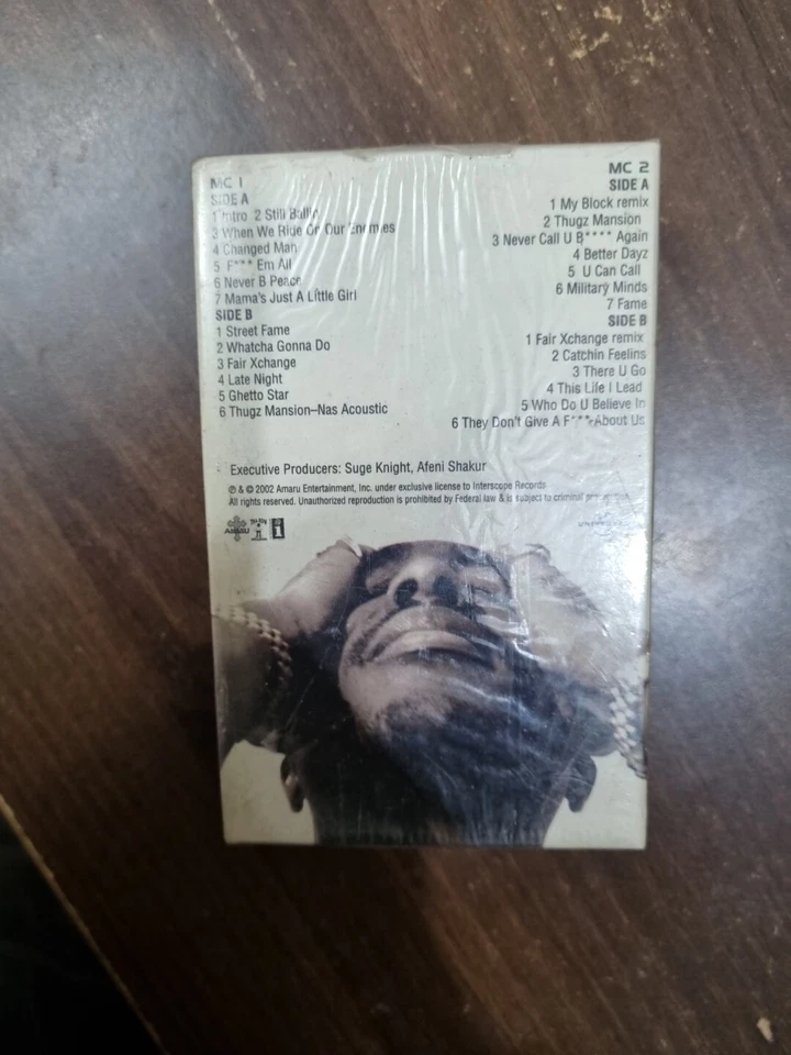 2pac Better Dayz Mint Cassette INDIA - Image 3 of 4