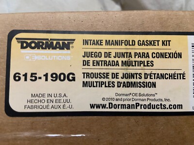Dorman 615-190G Engine Intake Manifold Gasket Set Compatible with Select Cadilla