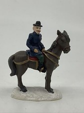 1999 Grandeur Noel Victorian Village Replacement Man on Horseback Horse 2.5”