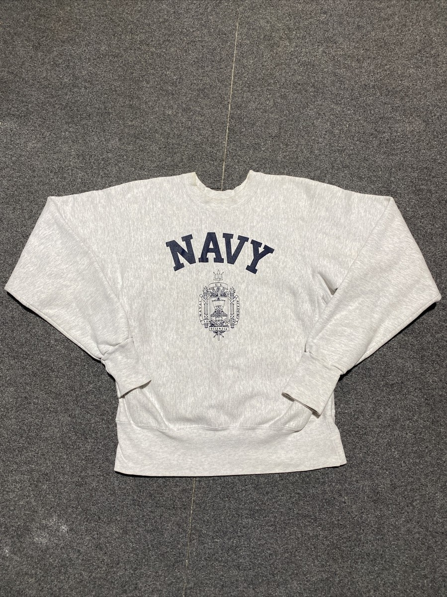 Vintage 90s US Naval Academy Pro Weave Reverse Weave