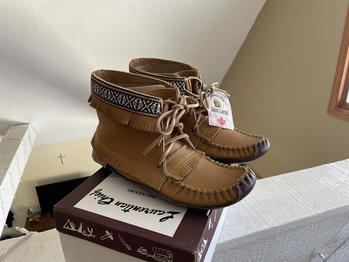 Laurentian chief men's moccasins hotsell