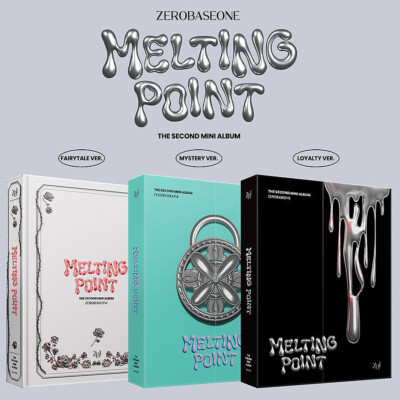 ZEROBASEONE [MELTING POINT] 2nd Mini Album RANDOM Ver CD+Photo Book+3 Card+etc