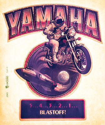 Orig 70s Yamaha Twin Special XS 1100 Motorcycle Motor Bike vTg t-shirt iron-on