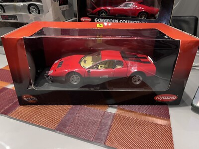Kyosho Ferrari 365GT4/BB レッド 1/18 1/18 KYOSHO FERRARI 365GT4/BB RED New MEGA RARE HOT`***WOW