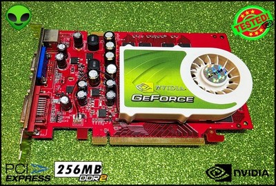 NVIDIA GEFORCE 7300GT 256MB DDR2 VIDEO CARD PCI EXPRESS PALIT #8773