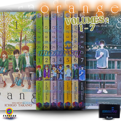 Orange Volume 1-7 Manga English Full Set Comic Books New by Ichigo Takano