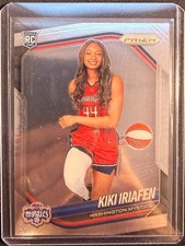 Kiki Iriafen 2025 Panini Prizm WNBA RC Rookie Variation #149 WASHINGTON MYSTIC 4