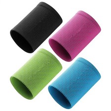 Sports Wristbands Cotton Sweatband for for Men and Women  Ionic Elements For Yoga