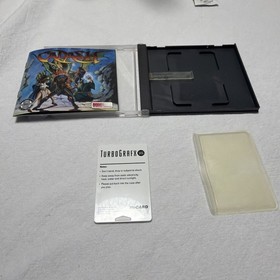 Cadash TurboGrafx 16 1991 CIC Hu Manual Sleeve Card Tested Original