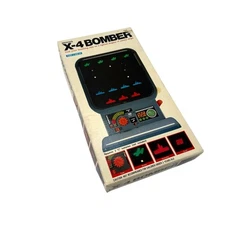 Epoch Electronic Boxed Tabletop Game X-4 Bomber Brand New Open Box