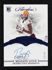 2020 Panini Flawless Collegiate /15 Brandon Aiyuk #110 Auto RC