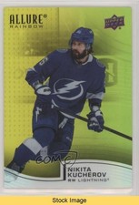 2021-22 Upper Deck Allure Rainbow Yellow Green Nikita Kucherov #R-99 READ 0pg4