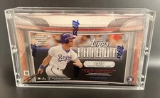 Acrylic Display Case Magnetic Lid FITS 2025 Topps Tribute Baseball Hobby Box