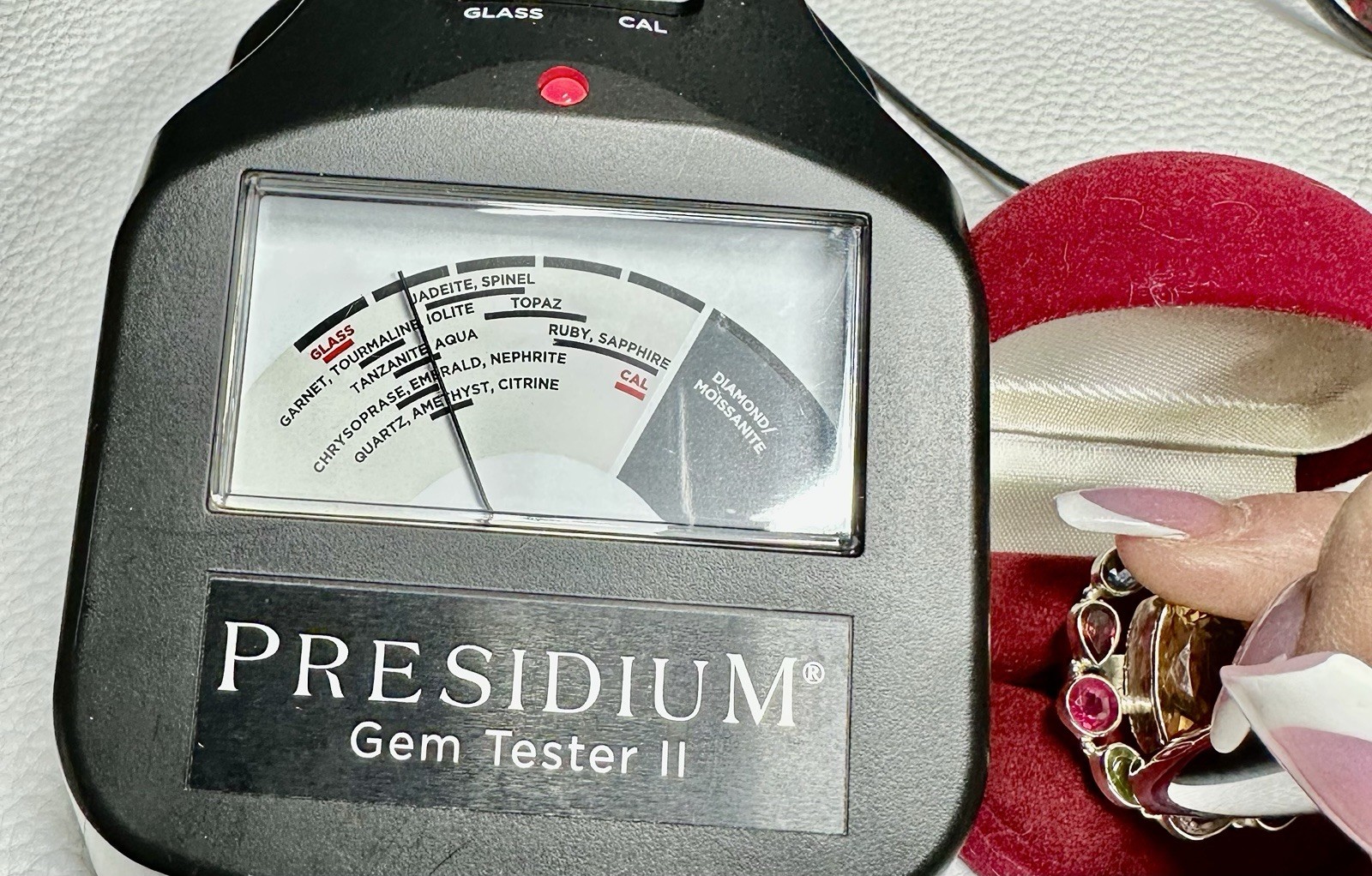 925 Sterling Silver Multiple Gemstone Ring Size 9… - image 9