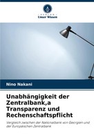 UnabhäNgigkeit Der Zentralbank,A Transparenz Und Rechenschaftspflicht Nakani