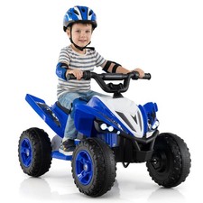12V Quad 4 Wheeler Ride on Toy w/ Music, Light, USB Port, Wireless Connection