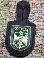 BGS Bundesgrenzschutz f&uuml;r Uniform Brustanh&auml;nger Polizei BRD Zoll Police RAR