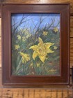 Oil Painting Original Landscape Daffodil Floral 8x10