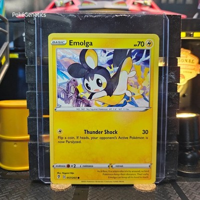 Emolga Evolving Skies Pokémon TCG 057/203 Sword & Shield SWSH07 Common