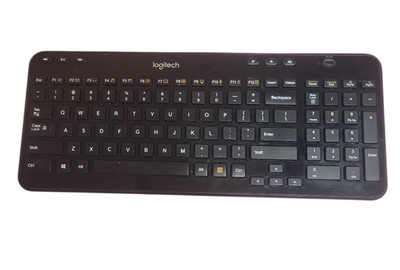 Logitech K360 Wireless Keyboard Black -Compact Slim 2.4GHz USB receiver included