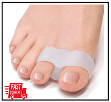 Welnove Pack of 12 Bunion Corrector, Toe Separators with 2 Loops, Big Toe Spacer
