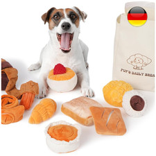 Brotform Hundespielzeug 10 St&uuml;ck Quietschend Langlebig