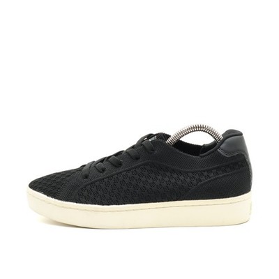 Skechers Damen Air-Cooled Arch Fit Schuhe Schwarz Textil Niedrig Sneaker EU 37