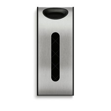 simplehuman Wall Mounted Stainless Steel Plastic Bag Holder Dispenser