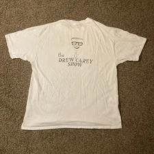 Vintage 90s Drew Carey Show TV Promo T Shirt White XL USA Seinfeld