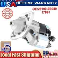 Starter Motor For 2003 2004 2005 2006 2007 2008 Toyota Matrix Corolla 1.8L 17841