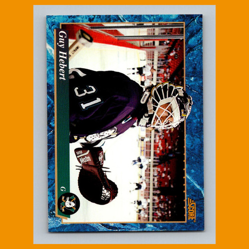 1993 Score Guy Hebert #502 card