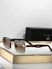 Maybach The Diplomat I Gold Brown Sunglasses/Unisex