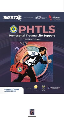 PHTLS: Prehospital Trauma Life Support (Print) with Course Manual (Ebook): New