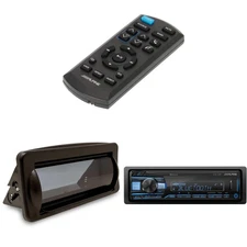 Alpine UTE-73BT Mech-less Digital Media Receiver & Remote with Creative Audio...
