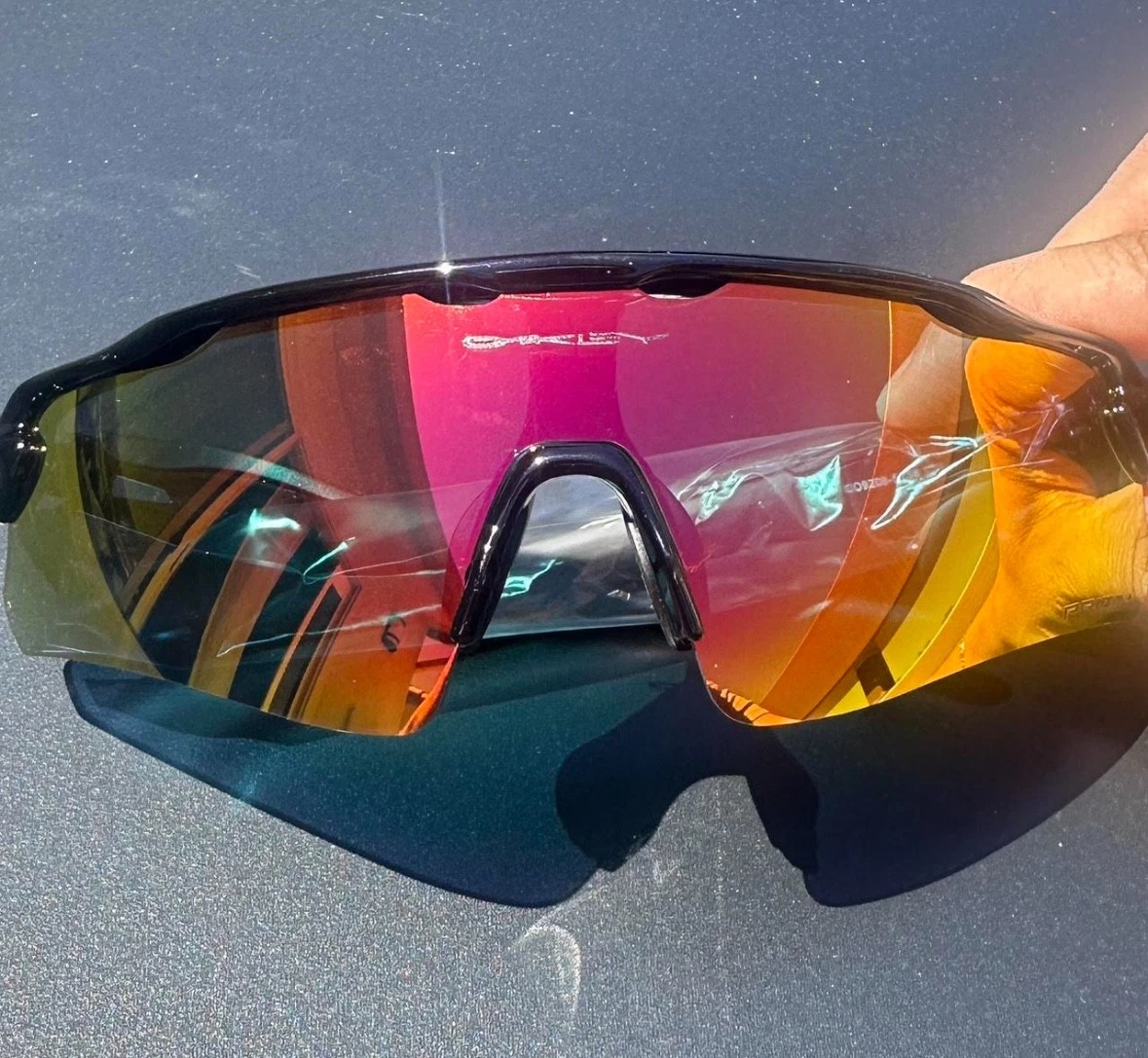 Oakley Black Red Sunglasses for Men for sale | eBay