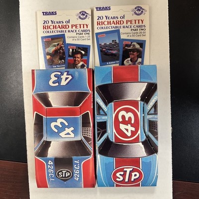 Traks 20 Years of Richard Petty NASCAR Cards 1991 NIB Complete Set of 2