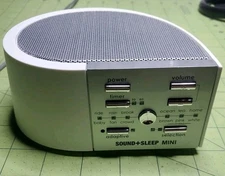 ASTI Sound + Sleep Mini ASM1014, Multi Noise Adaptive Sound Machine - Portable.