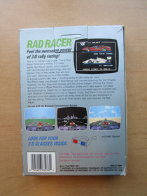 Rad Racer, NES Nintendo, OVP/CIB, Pal B, SCN Version!