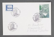 MayfairStamps Sweden 1988 Klintehamn Viking Ship Cover aaw_68287