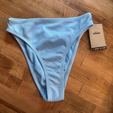 NWT Nike Swim Bikini Bottom Swimsuit Move To Zero Women's Size Small Textured