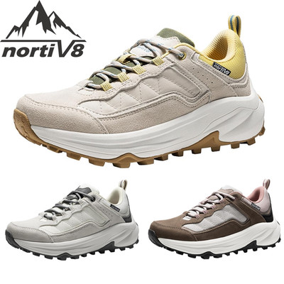 NORTIV 8 Women's Walking Trekking Camping Sneakers Waterproof Hiking Shoes