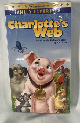 Charlottes Web (VHS, 1996) Paramount New Sealed