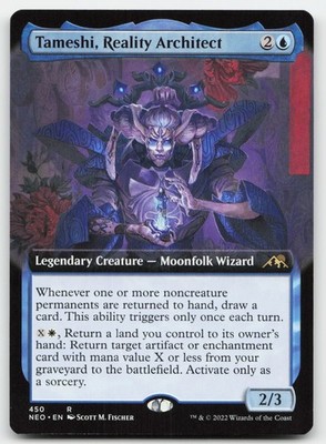 Tameshi, Reality Architect (Extended Art) #450 NM Kamigawa Neon Dynasty