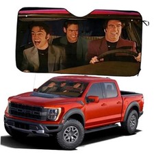 Car Sun Shade for Windshield 55" x 31.5" Foldable - Blocks UV Rays  Heat,