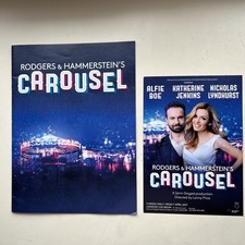 CAROUSEL The musical Theatre Programme ALFIE BOE KATHERINE JENKINS Coliseum