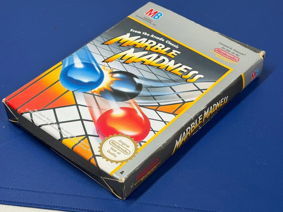 MB Marble Madness Nintendo NES Game Boxed Classic Arcade - Image 4 of 4