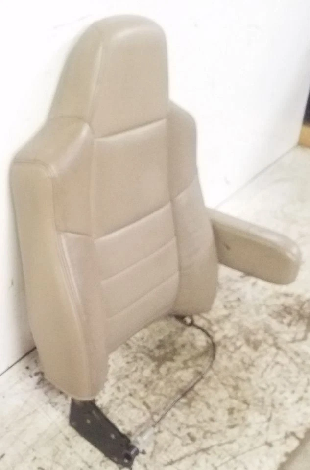 Tan Leather Front Right Passenger Seat Back | Fits 2001-2005 Ford Excursion - Image 3 of 4